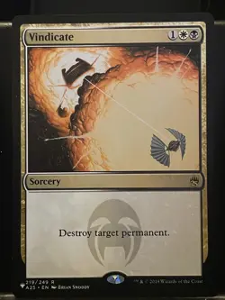 Vindicate NM/M MTG Mystery Booster 2 The List Magic Card - Image 1