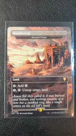 Weathertop Borderless 0363 M PF MTG LTR Tales of Middle-Earth - Image 1