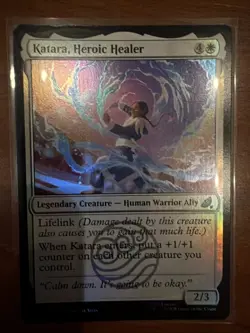 Foil Katara, Heroic Healer (0215) Avatar: The Last Airbender Magic The Gathering - Image 1