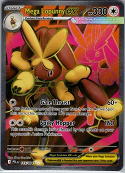 Mega Lopunny ex 115/094 ME02: Phantasmal Flames - Pokemon Card - NM - Image 1
