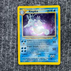 Vintage 2000 Pokemon - Neo-Genesis - Kingdra - 8/111 Holo Rare - NM/Mint - Image 2