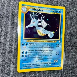 Vintage 2000 Pokemon - Neo-Genesis - Kingdra - 8/111 Holo Rare - NM/Mint - Image 3
