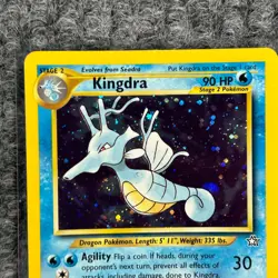 Vintage 2000 Pokemon - Neo-Genesis - Kingdra - 8/111 Holo Rare - NM/Mint - Image 5