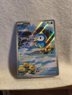 Pokemon TCG Piplup 098/094 Illustration Rare Full Art Holo Phantasmal Flames NM - Image 2
