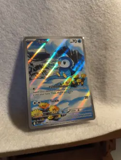 Pokemon TCG Piplup 098/094 Illustration Rare Full Art Holo Phantasmal Flames NM - Image 3