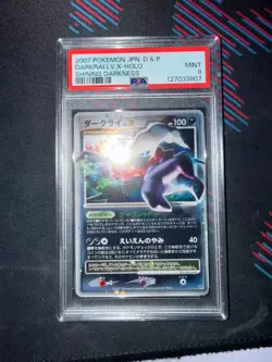 Pokemon PSA 9 Darkrai LV.X Holo 2007 DP3 Shining Darkness Japanese - Image 1