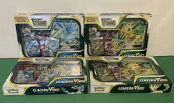 Pokemon TCG Leafeon V Star (x2) and Glaceon V Star (x2) Special Collection Boxes - Image 1