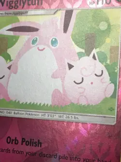 Pokemon TCG Wigglytuff 135/214 SM Unbroken Bonds Reverse Holo Rare LP CUTE CARD - Image 2
