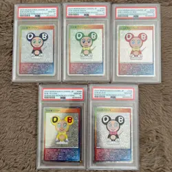 PSA10 Takashi Murakami Trading Card Mononoke English Promo ALL DOB set of 5 - Image 1