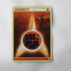 Fighting Energy 120/123 NH HeartGold SoulSilver LP Pokemon tcg Card - HD Photos - Image 1