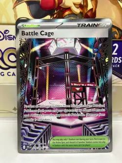 Battle Cage 116/094 - Pokemon Phantasmal Flames Card - NM - Image 1