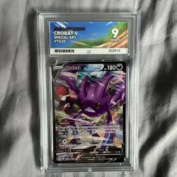 Ace 9 Crobat V TG20/TG30 Lost Origin Trainer Gallery Pokemon Card 2022 - Image 1