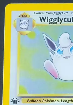 Wigglytuff 16/64 Pokemon TCG Jungle Set Card Holo Rare 1st Edition - Image 3
