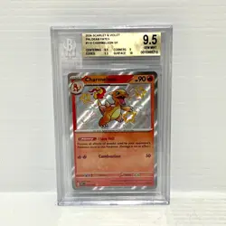 Charmeleon 110/091 - Paldean Fates - Graded Pokemon Card - BGS 9.5 (PSA 10) - Image 1