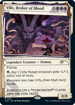 [1x] Vilis, Broker of Blood - Foil Near Mint, English Secret Lair MTG Magic - Image 1