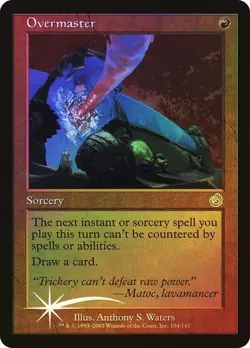Torment MTG FOIL Overmaster Magic - Image 1