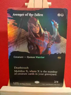 Avenger of the Fallen FOIL (Borderless) - Tarkir Dragonstorm - Rare - NM - MTG - Image 1