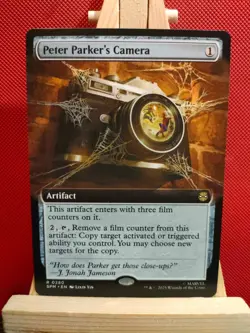 Peter Parker's Camera (Extended Art) - Marvel's Spider-Man - NM - MTG - Image 1