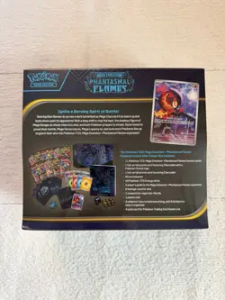 Pokemon TCG Phantasmal Flames Pokemon Center ETB Elite Trainer Box - New Sealed - Image 3
