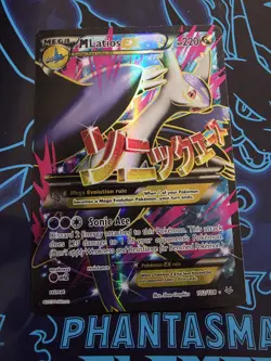 M Latios EX 102/108 XY Roaring Skies Pokemon Card Full Art Mega Holo - MP - Image 1