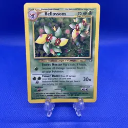 Bellossom Neo Genesis Unlimited Holo Rare 3/111 MP Pokemon TCG English - Image 1