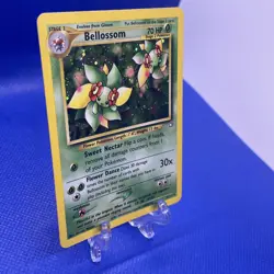 Bellossom Neo Genesis Unlimited Holo Rare 3/111 MP Pokemon TCG English - Image 2