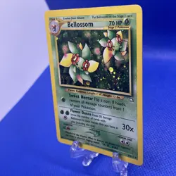 Bellossom Neo Genesis Unlimited Holo Rare 3/111 MP Pokemon TCG English - Image 3