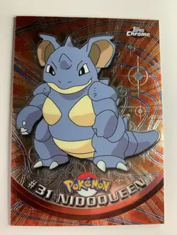 2000 Topps Chrome Pokemon Series 1 #31 Nidoqueen FREE COMBINED SHIPPING - Image 1