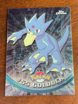 2000 Topps Chrome Pokemon Series 1 #55 Golduck (FREE Combined Shipping) - Image 1