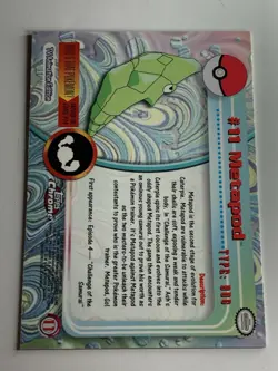2000 Topps Chrome Pokemon Series 1 #11 Metapod FREE COMBINED SHIPPING - Image 2