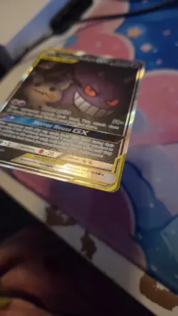 Pokemon Sun & Moon Team Up Gengar Mimikyu GX 165/181 Alternate Art - Image 4