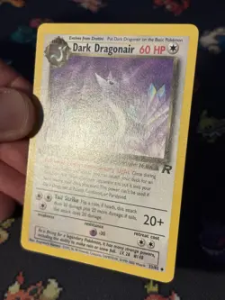 Pokemon Cards Dark Dragonair 33/82 Team Rocket FIRST EDITION - (LP) - Image 3