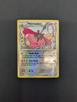 Pokemon card - Wormadam Reverse Holo - Fates Collide 59/124 - LP - Image 4