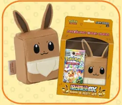 NEW Pokemon Card Game Scarlet & Violet Eevee Deck Case Terastal Ex Korean Ver - Image 1