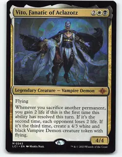 Vito, Fanatic of Aclazotz #243 Magic the Gathering Card - Image 1