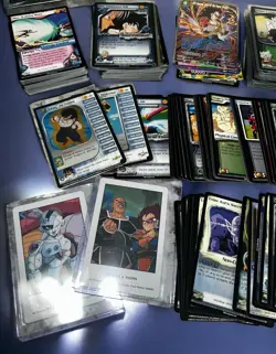 500+ Card HUGE LOT OF Various Sagas Score Dragon Ball Z Tcg Cards Dbz W/ Bulk - Image 2