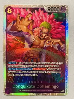 One Piece Card Game Donquixote Doflamingo OP10-071 SR Royal Blood English - Image 1