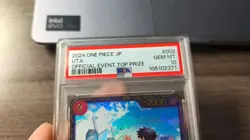 PSA 10 One Piece Card Uta R OP09-002 Flagship Battle Promo Japanese 2024 - Image 1
