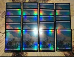MTG Modern Horizons 3 Full-art Basic Land - Island - FOIL x 20 Cards - Image 1
