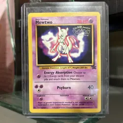 1999 Pokemon Mewtwo #3 Promo Card Kids WB Presents Pokemon The First Movie - Image 1
