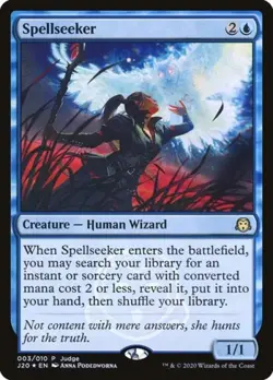Spellseeker -Foil Light Play MTG Promos: Judge - Image 1