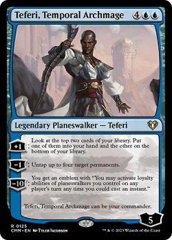 Magic MTG - Teferi, Temporal Archmage - Commander Masters - MINT/NMINT - EN - Image 1