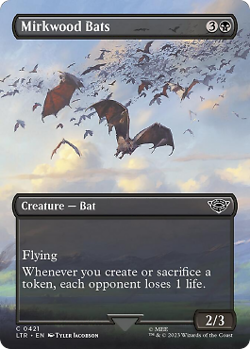 Magic MTG - Mirkwood Bats - MINT/NMINT - EN - FOIL - Image 1