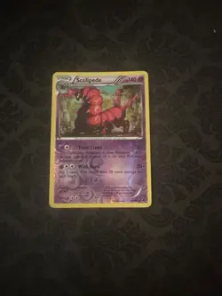 2011 Pokemon TCG Black & White Emerging Powers 40/98 Scolipede Reverse Holo - Image 1