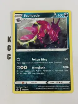 Scolipede 107/198 Regular Chilling Reign Pokemon TCG - Image 1