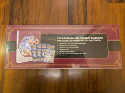 Pokemon TCG 2025 Holiday Calendar Box NEW SEALED - Image 2