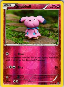 Snubbull 98/162 XY - BREAKthrough Pokemon TCG LP - Image 1