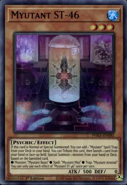 Myutant ST-46 NA 1st Ed Ultra Rare PHRA-EN085 Yu-Gi-Oh! - Image 1
