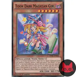 Yugioh Toon Dark Magician Girl DPBC-EN044 Common 1st Edition NM - Image 1