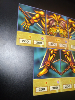 Yugioh Exodia the Forbidden One set anime style orica - DIY Tokens Gifts Novilty - Image 2